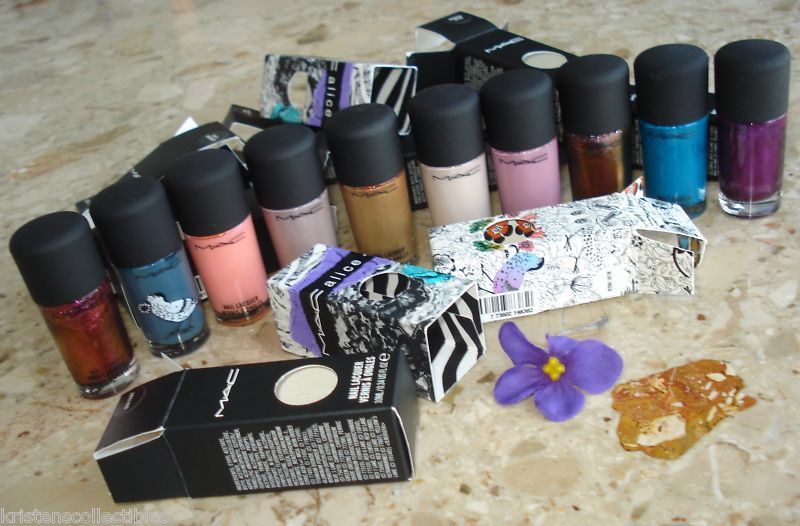 MAC NAIL POLISH LACQUER CHOOSE MANY RARE DISCONTINUED  