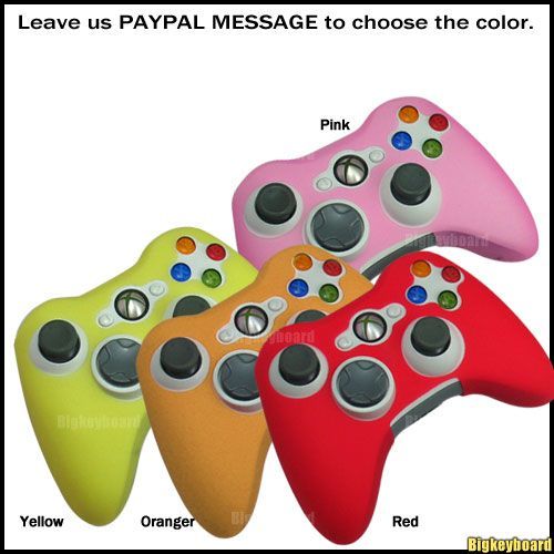 Silicone Skin Case Cover for XBOX 360 Game Controller  