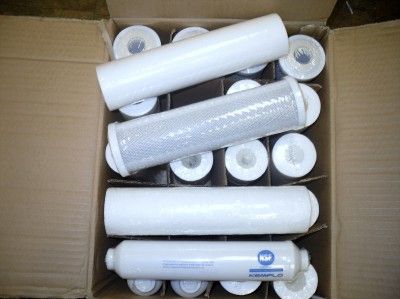 21 Reverse Osmosis Water Filters Sediment/Carbon/inline  