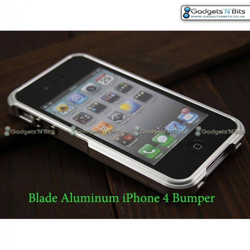   Metal Element Non Vapor Aluminium Bumper Case For Iphone 4 4S  