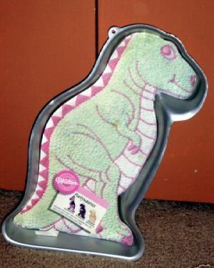 WILTON PARTYSAURUS T REX DINOSAUR CAKE PAN 2105 1280  