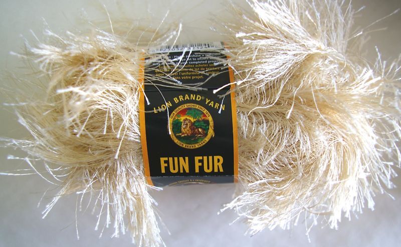 Lion Brand FUN FUR Yarn 3 Skeins Selected Colors  