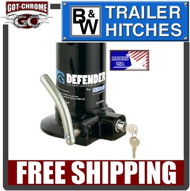 GNC4250 4250 B&W Defender Locking Gooseneck Trailer Coupler  