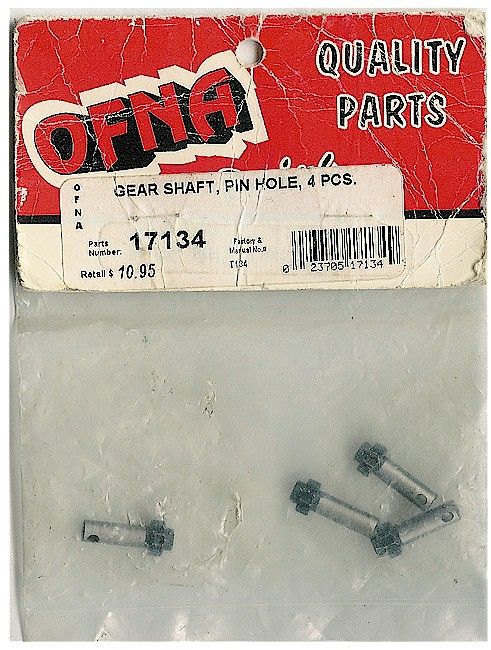 OFNA RACING 17134 GEAR SHAFT PIN HOLE 4pcs MONSTER PIRATE P10  