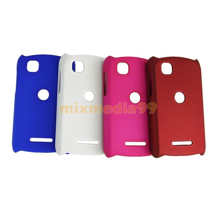 New Hard Mesh Rubber Case Net Cover for Motorola EX115  