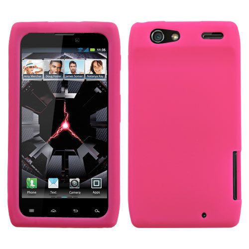   Rubber SILICONE Skin Gel Case Phone Cover for Motorola DROID RAZR MAXX