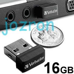 Verbatim Netbook 16GB 16G USB Flash Nano Mini Pen Drive  