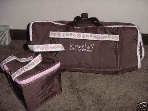 Personalized Girls Preschool Nap Mat Lunch box Daycare  