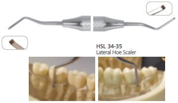 Dental Laternal Hoe Scaler HSL34 35 [Instrument# 927] 814645018227 