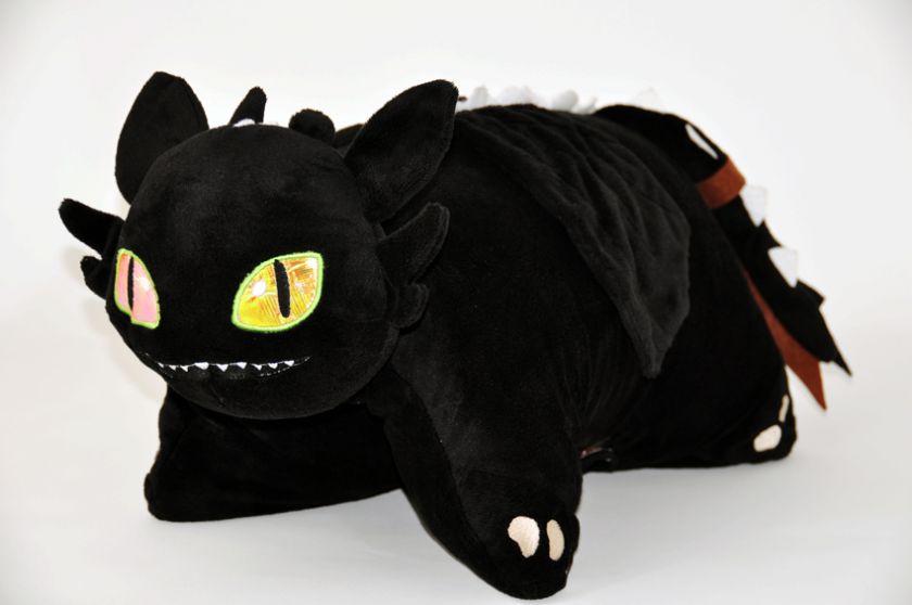 NEW NIGHT FURY TOOTHLESS PILLOW PETS PLUSH 19 dragon  