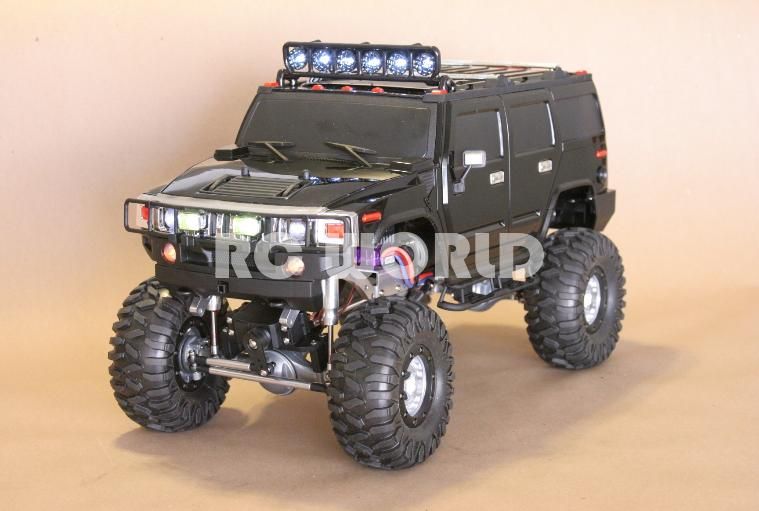 RC 1/10 H2 RC HUMMER ROCK CRAWLER 2.2 BEADLOCKS 2.4GHZ *READY TO RUN 