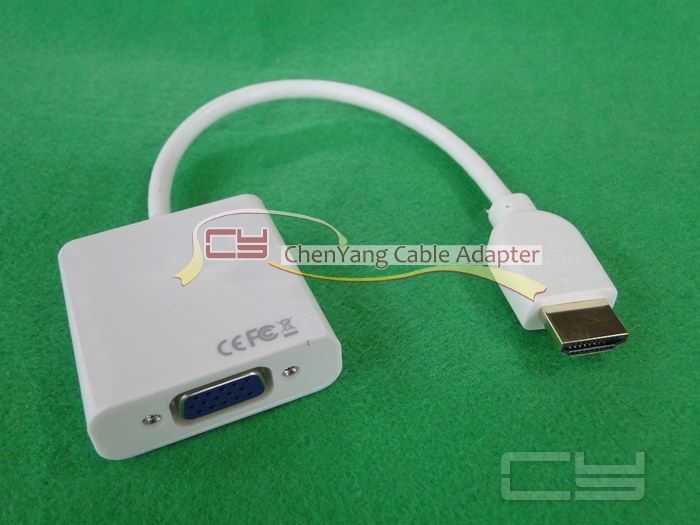  to VGA RGB Female output HDMI   VGA Video Cable PC projector  