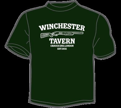 WINCHESTER TAVERN T Shirt MENS horror shaun of the dead  