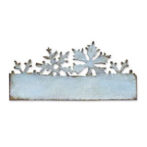 Tim Holtz Sizzix On the Edge Snow Flurries Die 656920  