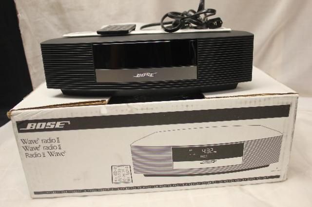 Bose home audio compact stereos Wave Radio II speaker Graphite Gray 