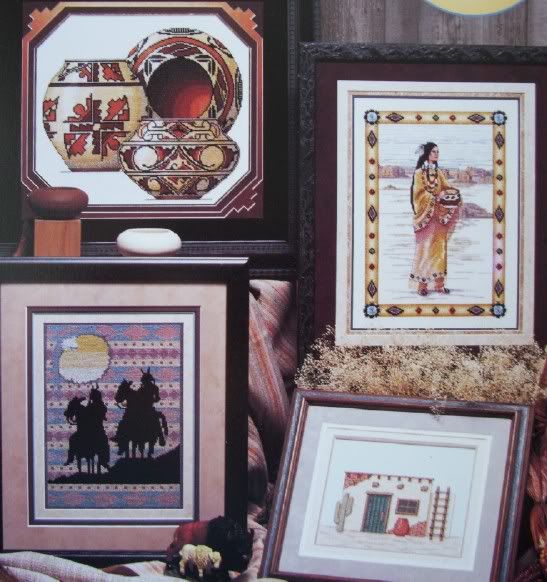 SPIRIT OF THE SOUTHWEST, Cross Stitch Pattern Book, 6 SOUTHWEST 