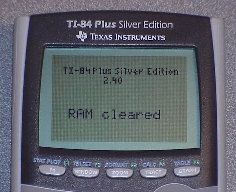 Texas Instruments TI 84 PLUS SIlver Edition Graphing Calculator w 