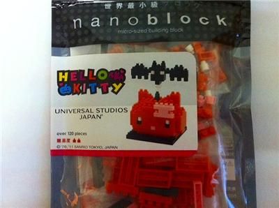 Kawada nanoblock Universal Studios Japan HELLO KITTY  