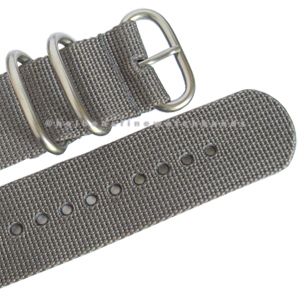   Nylon Grey GERMAN MADE UTC Military Diver 2 pc Watch Band Strap  