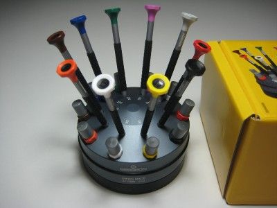 BERGEON 7899 S10 WATCHMAKERS ERGONOMIC SCREWDRIVER SET  