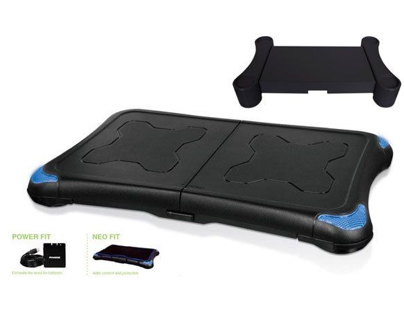 Wii Fit Balance Board 3in1 + Riser Platform Black Wii  