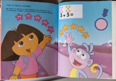 Dora the Explorer   Addition Decoder Pre K (Workbook) NEW Nice Gift 