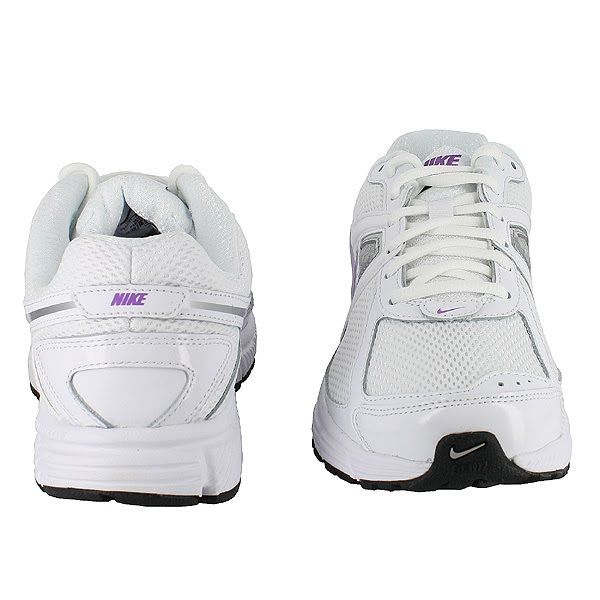 NIKE DART 9 WIDE WHITE VIOLET WOMENS US SIZE 8, UK 5.5  